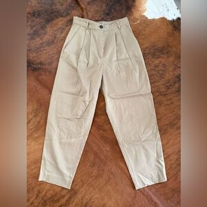 Massimo Dutti Beige Pants